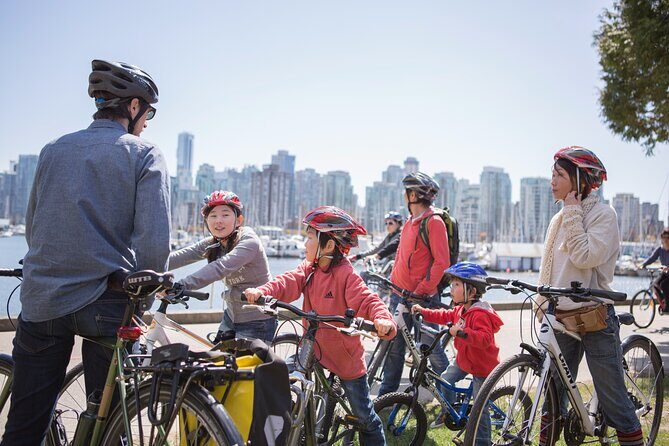 The Stanley Park Family Tour by Cycle City Tours - Totem Poles, Coast Salish Culture, and Skyline Views