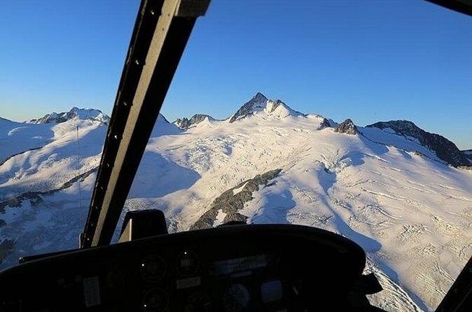 The Summit Helicopter Sightseeing Tour - Cheakamus Lake From Above: Color, Shape, and Scale