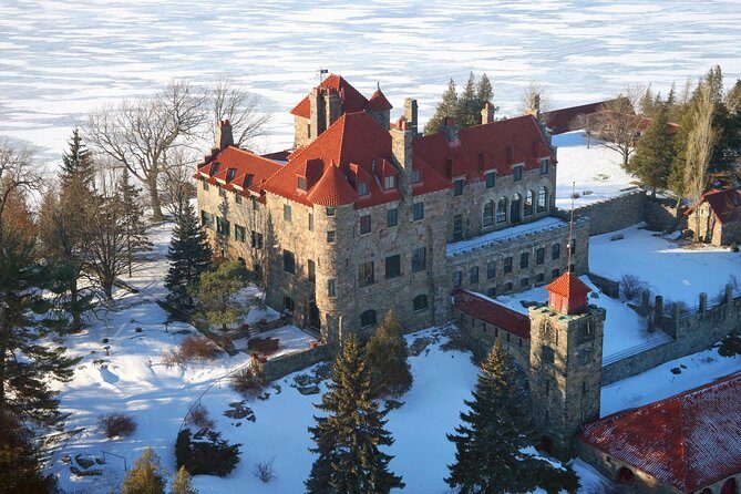 Thousand Islands Two Castle Helicopter Tour - Singer Castle on Dark Island: Dark Island’s Surprise Perspective