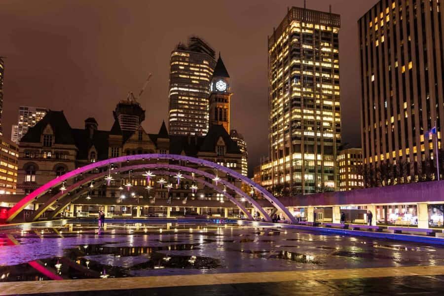 Toronto: Guided City Sightseeing Festive Lights Bus Tour - Key highlights to know before you go
