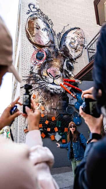 Toronto: Must Do NonTouristy Street Art Tour by local Artist - A budget-friendly street art route through College West and Dundas West
