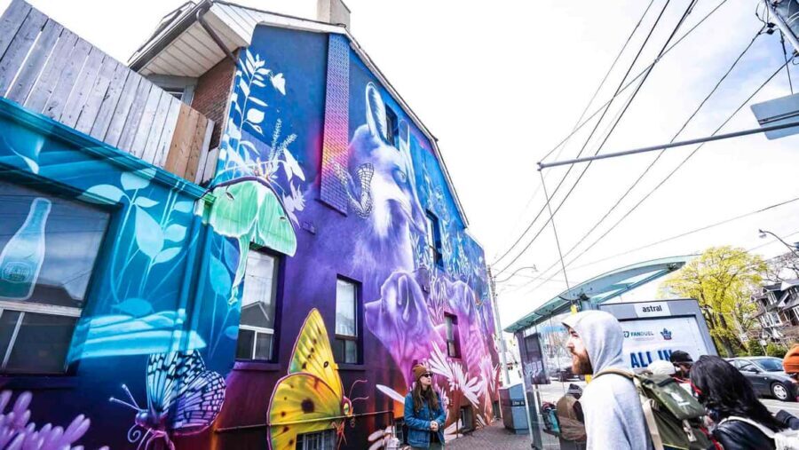Toronto: Must Do NonTouristy Street Art Tour by local Artist - Second 30 minutes: a concentrated hit of styles and meanings