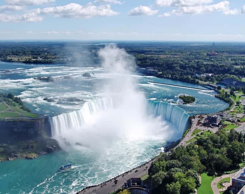 Toronto: Niagara Falls & NOTL Heritage Town Guided Day Tour - Skylon Tower and Helicopter Flight: Big Views, Possible Extras