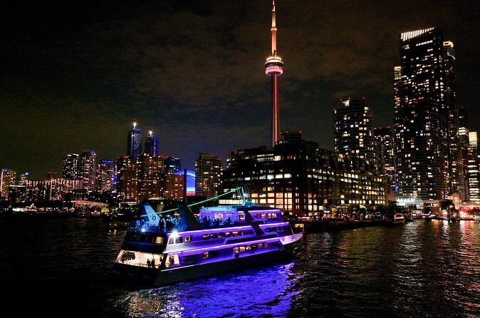 Toronto Premier Dinner Cruise on Odyssey in Toronto Harbour - Drinks, Music, and Dancing: The Fun Engine of the Night