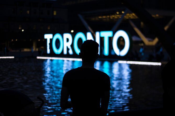 Toronto Premium Night Driving Tour with CN Tower - Pickup and comfort: Mercedes Metris in a small group