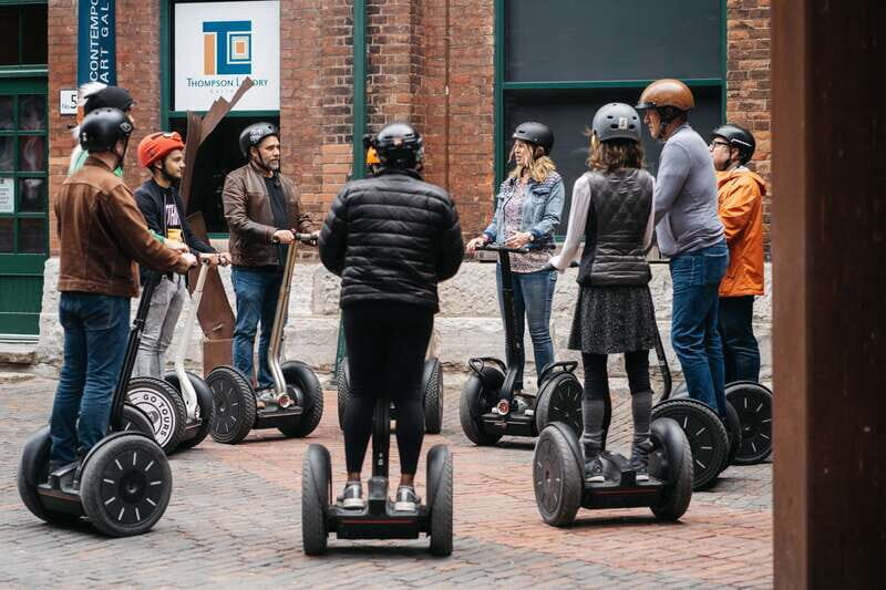 Toronto: Short Distillery District Segway Tour - Segway training that actually makes you comfortable fast