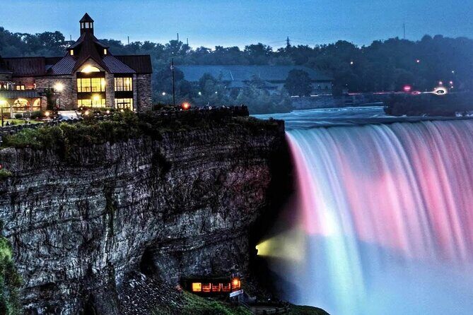 Toronto to Niagara Falls Tour with Skywheel & Fallsview Dinner - Old Scow and Clifton Hill: Big Views, Then Street Fun