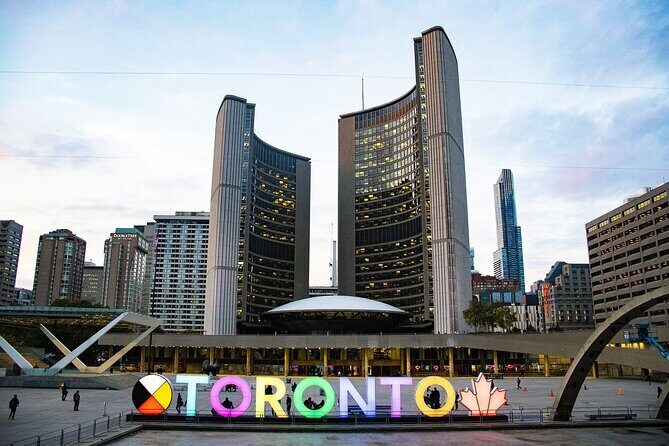Toronto Walking Tour: Explore Top Sights & Hidden Gems - Old City Hall: Romanesque Revival with a clock tower attitude
