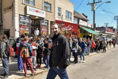 Toronto's Fusion Fare! - Meeting up at Film Café on Augusta Ave