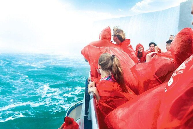 Tour of Niagara Falls with Boat Cruise - When the boat cruise is not operating: Journey Behind the Falls as backup