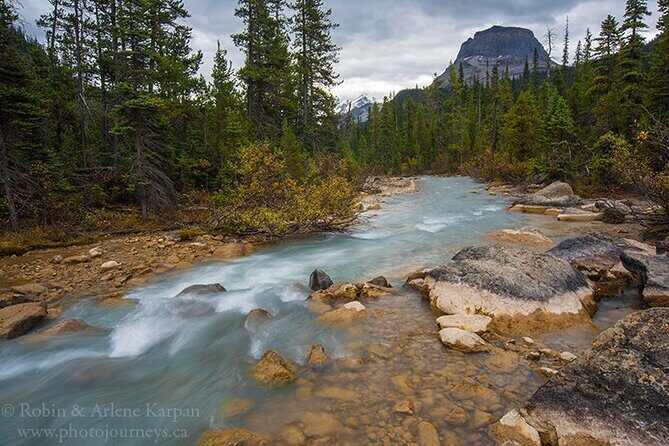 Tour of Yoho National Park See Canada's Second Highest Waterfall - A small group of 5: why the pace feels human