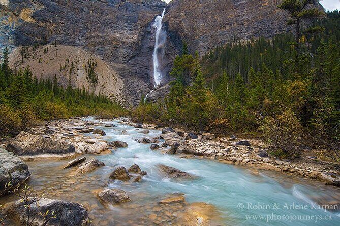 Tour of Yoho National Park See Canada's Second Highest Waterfall - Takakkaw Falls: 373 meters and a misty, satisfying short hike