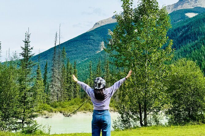 Tour of Yoho National Park See Canada's Second Highest Waterfall - Lower Spiral Tunnels viewpoint: rail engineering on a steep mountain grade