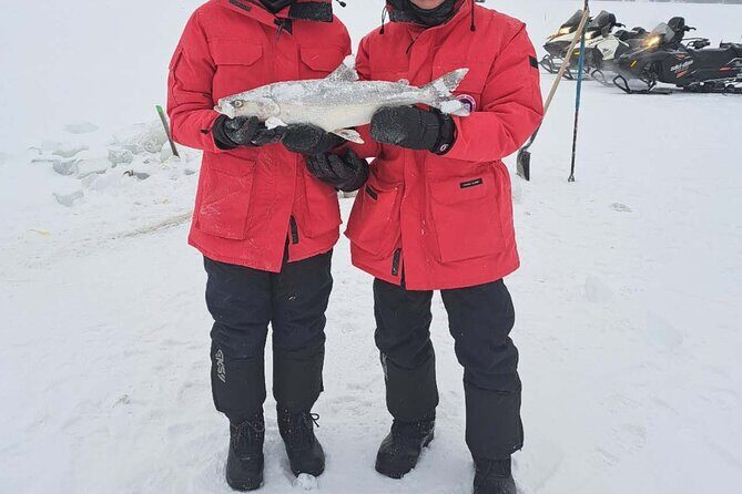 Ultimate Ice Fishing with Lunch - Getting to the ice: hotel pickup and meeting point you can actually find