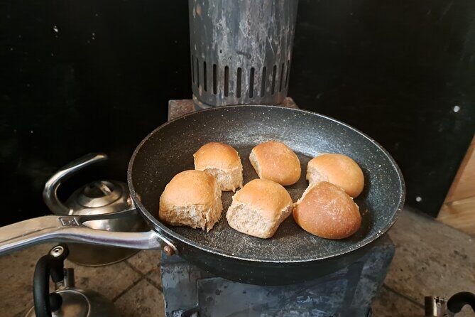 Ultimate Ice Fishing with Lunch - Lunch cooked on the ice: a wild fish fry that actually fills you up