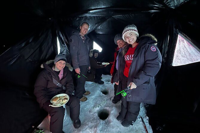 Ultimate Ice Fishing with Lunch - Price and value: what CA$112.59 buys on a winter lake