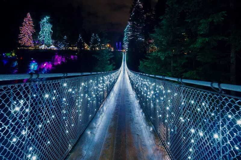 Vancouver and Capilano Suspension Bridge Canyon Lights - Small tips that make the difference on the day