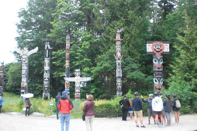Vancouver City Finest Private Tour - Stanley Park: totem poles, Prospect Point, seawall, and Hollow Tree