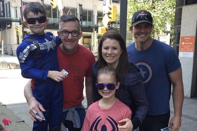 Vancouver City Sightseeing Adventure with Kids: Heroes & Villains - Downtown Vancouver landmarks, but with a puzzle purpose