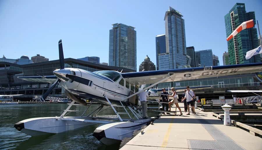Vancouver: Coastal Mountain Scenic Flight Experience - North Shore Start From Downtown Vancouver to Lion’s Peaks