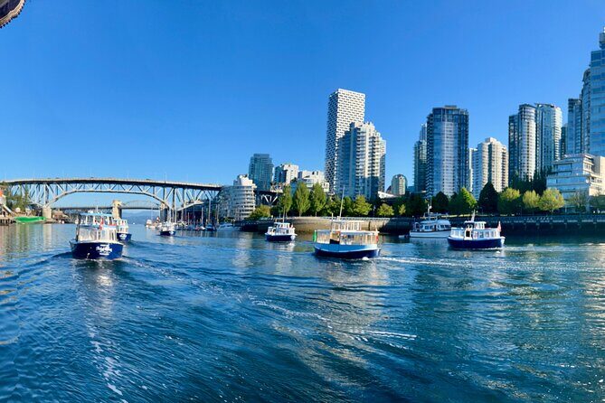 Vancouver False Creek Ferry Tour - The Electric Ferry Experience: quiet enough to hear, small enough to feel personal
