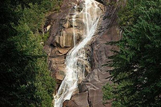Vancouver family tour Squamish with Porteau Cove and Britannia Mine Private - Shannon Falls: Quick Legs, Big Waterfall Energy