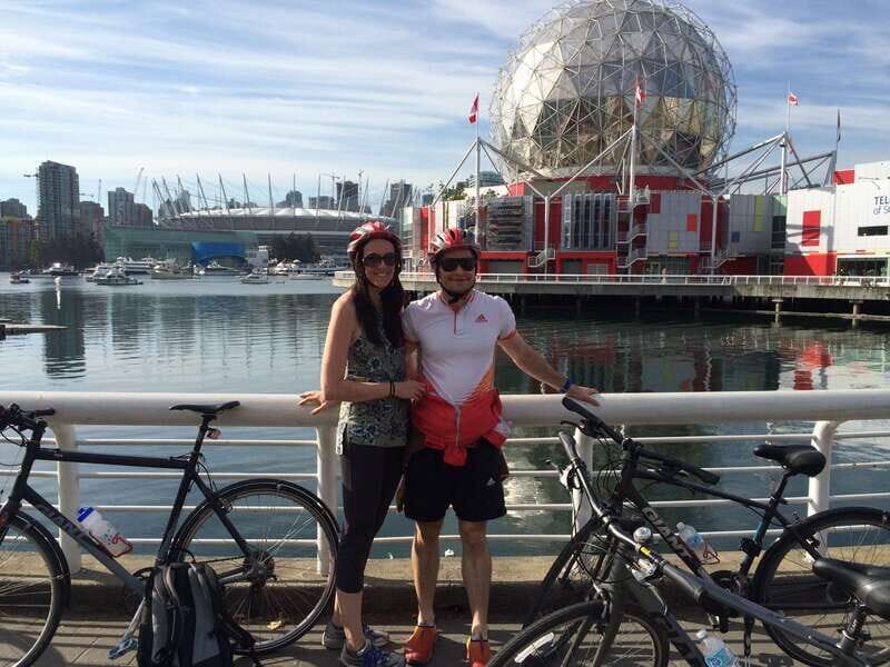 Vancouver: Gastown, Chinatown & Granville Island Bike Tour - English Bay to the False Creek Seawall: The Best Way to Start Quiet and Bright
