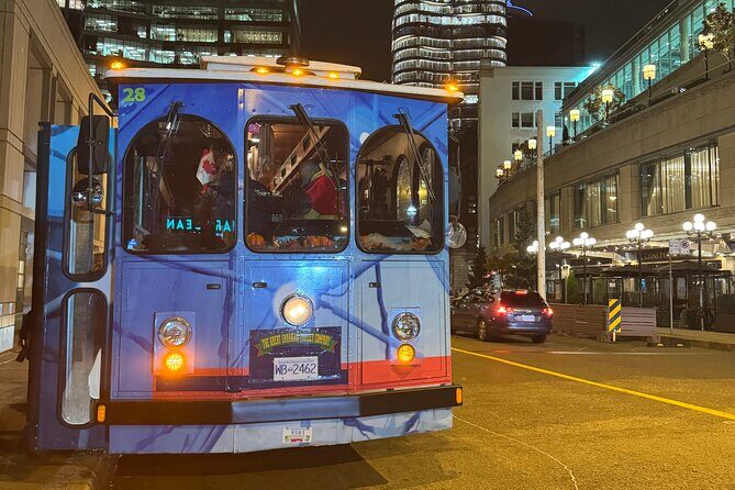 Vancouver Haunted Halloween Trolley Tour - Stanley Park at night: 30 minutes of shadowy quiet