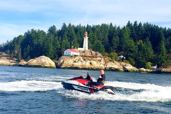 Vancouver Jet Ski Tour to Bowen Island (4 Hours) - False Creek Start and Finish, Plus Downtown Pass-By Moments