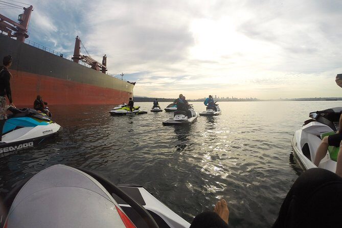 Vancouver Jetski Tour with Dinner on Bowen Island - Stop 3 and the wildlife moment: picture time near the Seal Colony
