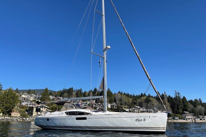 Vancouver Sailing Experience on a 50 foot Sailboat - Siwash Rock and the Squamish Story: A Sighting With Meaning
