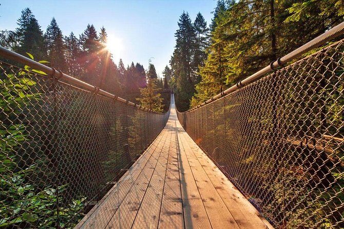 Vancouver Sightseeing and Suspension Bridge Small Group Tour - Capilano Suspension Bridge Park: where the 2 hours actually go
