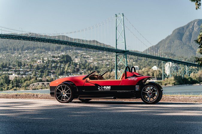 Vancouver Signature Highlights Open Air Roadster Tour - Through Stanley Park: the drive that turns into real scenery