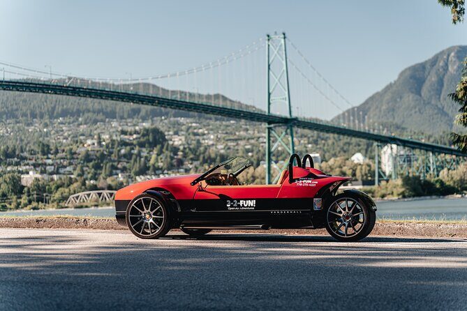 Vancouver Signature Highlights Open Air Roadster Tour - Start at 200 Burrard St and get comfortable behind the wheel