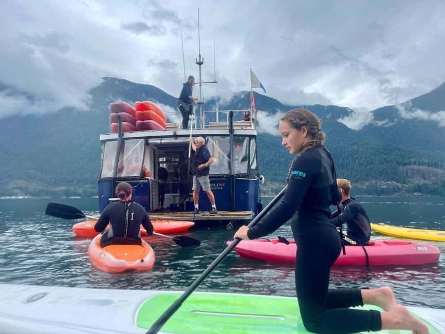 Vancouver: Snorkel, Kayak, and Seal Adventure Boat Tour - Tips to make your day smoother in Horseshoe Bay