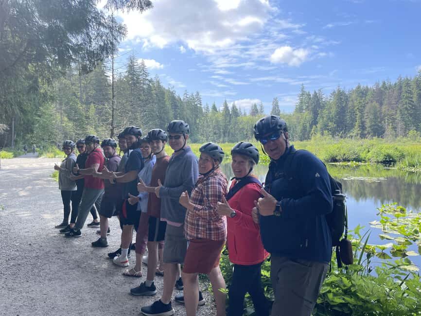 Vancouver: Stanley Park Bike Tour | E-Bike Upgrade Avail. - Stanley Park Rose Garden: The Sweet Finish