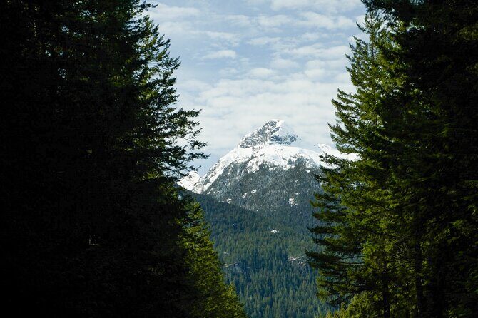 Vancouver to Whistler Private Self Guided Audio Tour - Brandywine Falls near Whistler: the 70 m horseshoe cascade walk