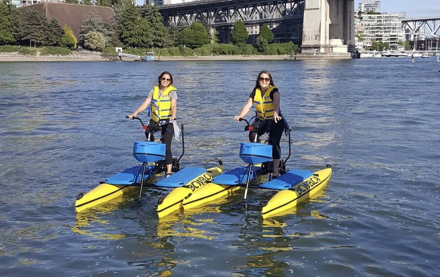 Vancouver: Water Bike Rental in False Creek - FAQ