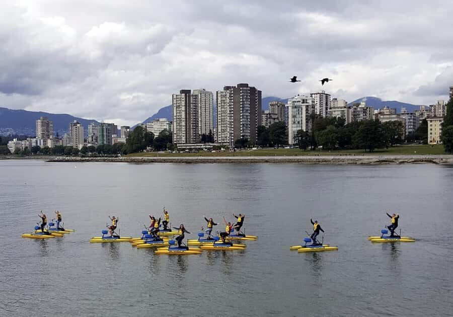 Vancouver: Water Bike Rental in False Creek - Check-In, Forms, and Getting Your Gear Sorted