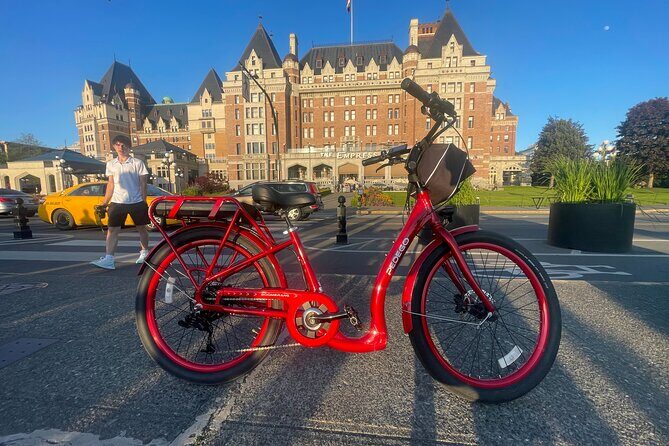 Victoria BC - Coast & Castle Tour by E-Bike - Clover Point and the Coastline Angle You Want