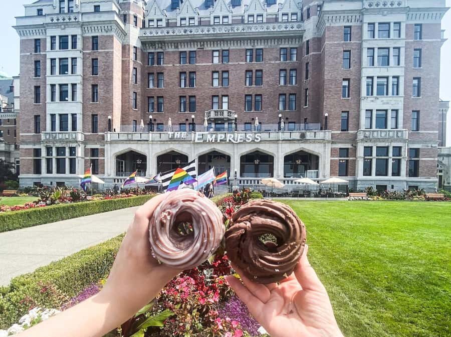 Victoria: Discover Victoria's Best Donuts & Walking Tour - Ma-and-Pop Donuts and Market Square: Where Local Energy Shows Up