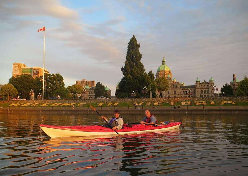 Victoria: Kayak Harbour Tour - Gorge Waterway Option: 7 km of Calm Protected Paddling