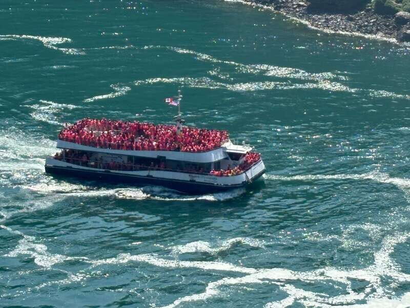 Walking Tour of Niagara Falls Canada and Hornblower Boat - Why the Walk + Hornblower pairing is so smart