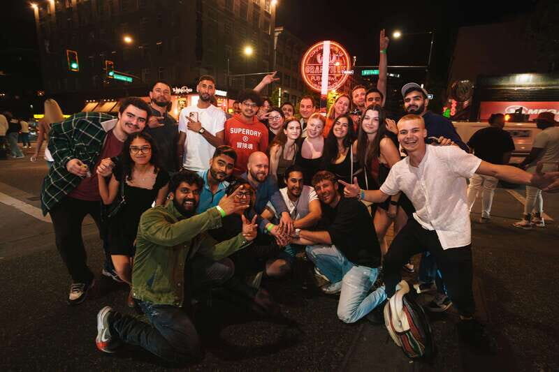West Coast Party Crawl - Route B - Why this crawl works on Vancouver’s Granville St