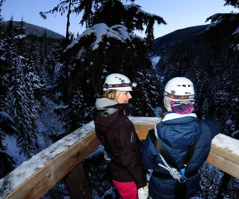 Whistler: 2-Hour Evening Zip Line Adventure - Safety and the value of two guides in a small group