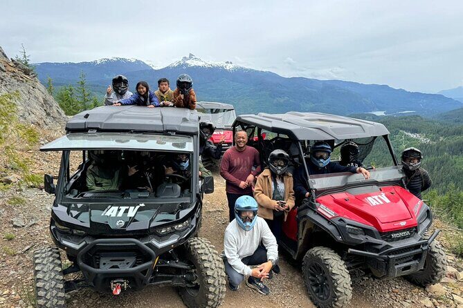Whistler Family Buggy Easy Tour - Stop-by-stop: Black Tusk and the dark rock silhouette