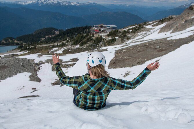 Whistler Glacier Glissading Tour - The Main Event: Hike Up the Slope, Then Slide Down Summer Snow