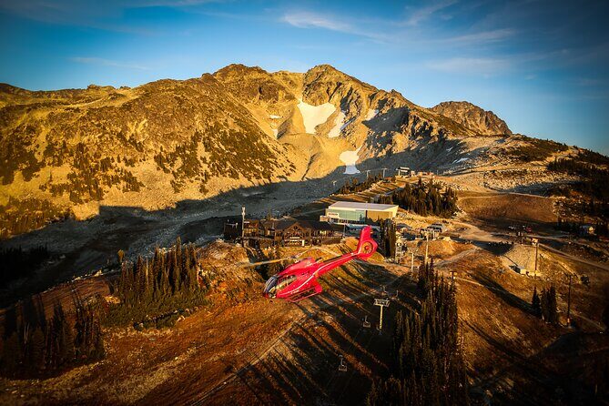 Whistler Helicopter Tour - Stop 3: the Spearhead and Fitzsimmons Range peaks and glaciers