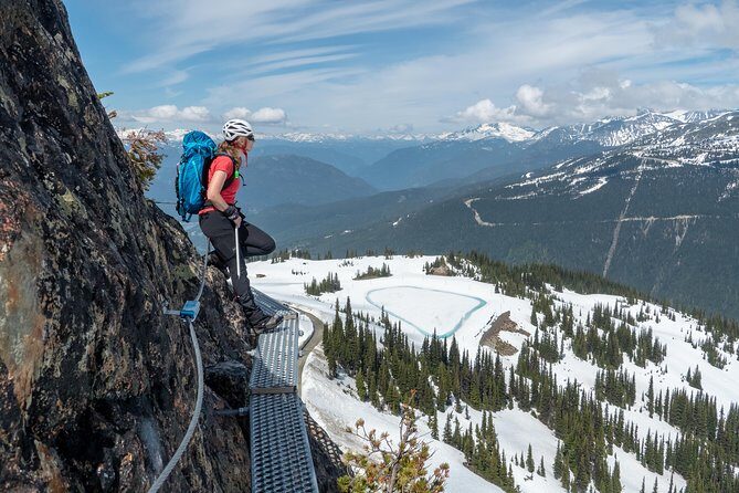 Whistler Sky Walk - Whistler Mountain hike with helmet and harness: what happens after the gondola