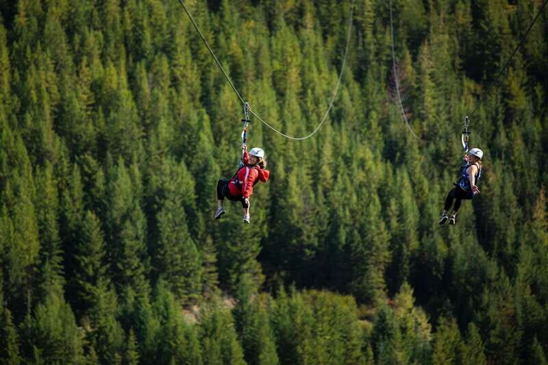 Whistler: The Longest Zipline in North America - Whistler Gondola Back Down to the Village